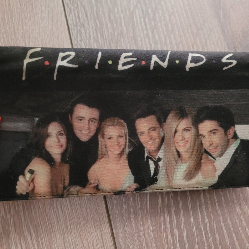Friends check book cover/wallet